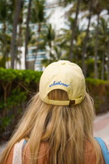 Dilly Dally Butter Yellow Dad Cap