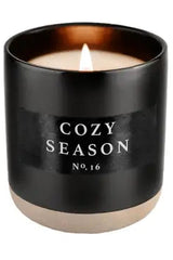 Black 12 oz Soy Candle