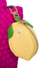 Lemon Coin Pouch Keychain
