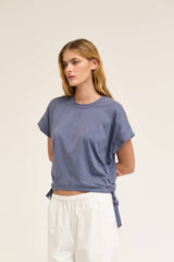 Side Scrunch Tee 3 Colors!
