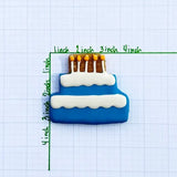 Celebration Cake Blue Dog Treat