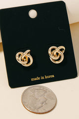 Triple Knot Earrings
