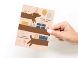 Long Story Short Dog Birthday Card