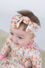Saddle Up, Cowgirl Toile - Headband Set