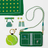 Carson Tennis Ball Print Scarf