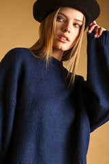 Round Neck Sweater Top