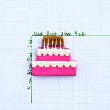 Celebration Cake Pink Dog Treat