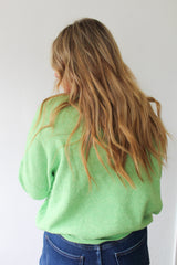 Knit Sweater Rolled Round Neck Pullover Top 2 Colors!