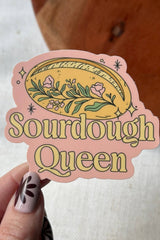 Sourdough Queen Sticker