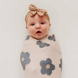 Knit Swaddle Blanket - Gemma