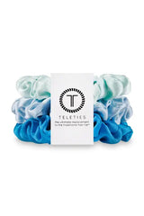 TELETIES Silk Hair Scrunchie Large