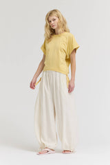 Side Scrunch Tee 3 Colors!