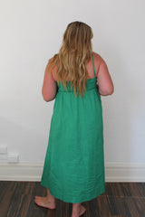 GREYLIN Libby Boned Bodice Midi Dress
