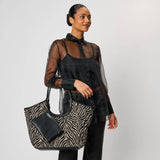 Delilah - Zebra Tote
