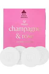 Champagne and Rose Shower Steamers