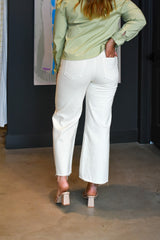 Scissor Cut Wide Leg Jeans