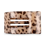 TELETIES Flat Rectangle Hair Clip