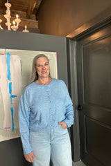 Striped Button-Up Sweater 2 Colors!