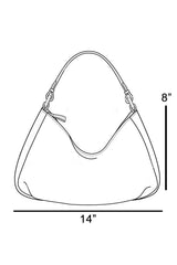 Henderson Sphere Studded Hobo Shoulder Bag 2 Colors!