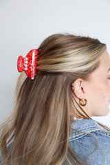 KAXI Tortoise Red Pearl Clip