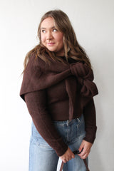 GREYLIN Yumi Sweater Top/Shawl Set
