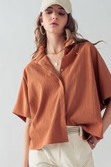 Paxton Relaxed Button Front Shirt