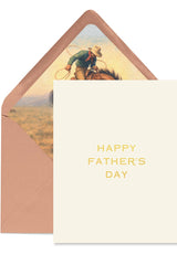 Father's Day Rodeo Greeting Card
