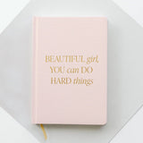 Beautiful Girl Fabric Journal