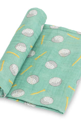 Hole In One Golf Baby Swaddle Blanket