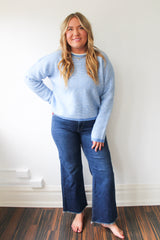 Stripe Drop Shoulder Sweater 2 Colors!