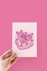 I Heart Birthdays Card