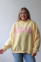 Dilly Dally Reversible Mockneck Sweatshirt