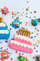 Celebration Cake Pink Dog Treat