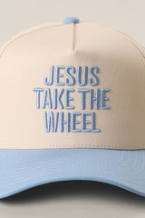 Jesus Take The Wheel Trucker Hat