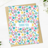 Colorful Thank You Card
