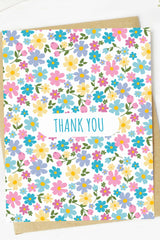 Colorful Thank You Card