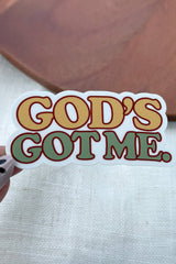 God's Got Me. Sticker