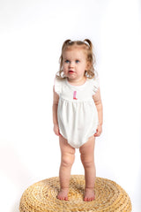 Pip Embroidered Flutter Bubble -Pink Boot