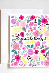 Congratulations Floral Card