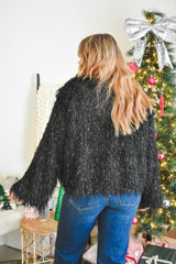 Himari Metallic Fringe Jacket