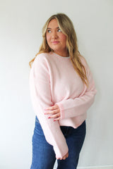 Stripe Drop Shoulder Sweater 2 Colors!