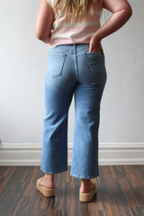 High Rise Cargo Pocket Wide Leg