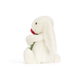 Cream Bunny with Rose Jellycat