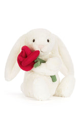 Cream Bunny with Rose Jellycat