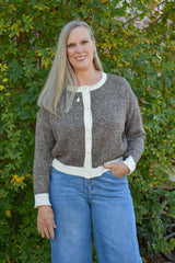 Heidi Button-Front Cardigan