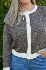 Heidi Button-Front Cardigan