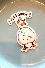 Silly Goose Sticker