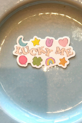 Lucky Me Sticker