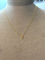 Dainty Mini Cross Pendant Necklace