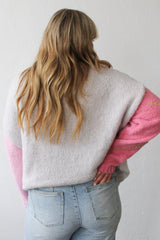 Argyle Oversized Sweater